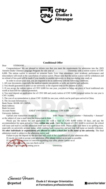 Admission Certificate 4